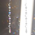 thumbnail image 3 of Wind Chime Crystal Light Catcher Ball Ornaments Colgante de marco redondo (4) Tmvgtek Oficina Multiescena Multifunción, 3 of 9