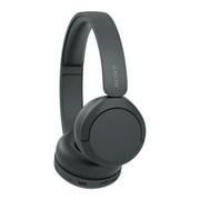 Sony WH-CH520 Compact Wireless Bluetooth On-Ear Headphones (Black) bundle