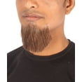 thumbnail image 2 of HPO Adult Men's Blonde Color Fake Goatee Beard, Human Facial Hair, 2 of 5