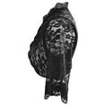 thumbnail image 7 of Fengactive Women’s Dirndl Blouse Traditional Lace Crop Tops V-Neck Shirts, 7 of 7