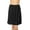 Black, variant on Womens Classica Cling Free Nylon Half Slip with Tiny Lace