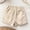 A95 Beige, variant on Kids Boys Girls Casual Summer Shorts Elastic Waist Lightweight Cotton Blend Bottoms with Side Pockets for Everyday Play Wear Active Lounge Trunks Activewear