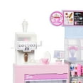 thumbnail image 4 of Barbie Coffee Shop Playset with Blonde Barista Doll, Working Coffee Maker & 10+ Accessories, 4 of 6