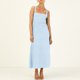 thumbnail image 1 of Vestido de tirantes de espagueti sin espalda PLadies Sling vestido largo sin mangas ropa artística FLhrweasw Para estrenar, 1 of 7