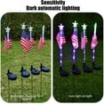 thumbnail image 2 of Solar Powered LED Flagpole Lights For Outdoor Decorative Atmosphere In Public Parks, 2 of 6