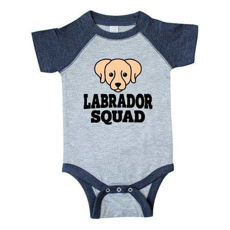 

Inktastic Dog Golden Labrador Squad Gift Baby Boy or Baby Girl Bodysuit