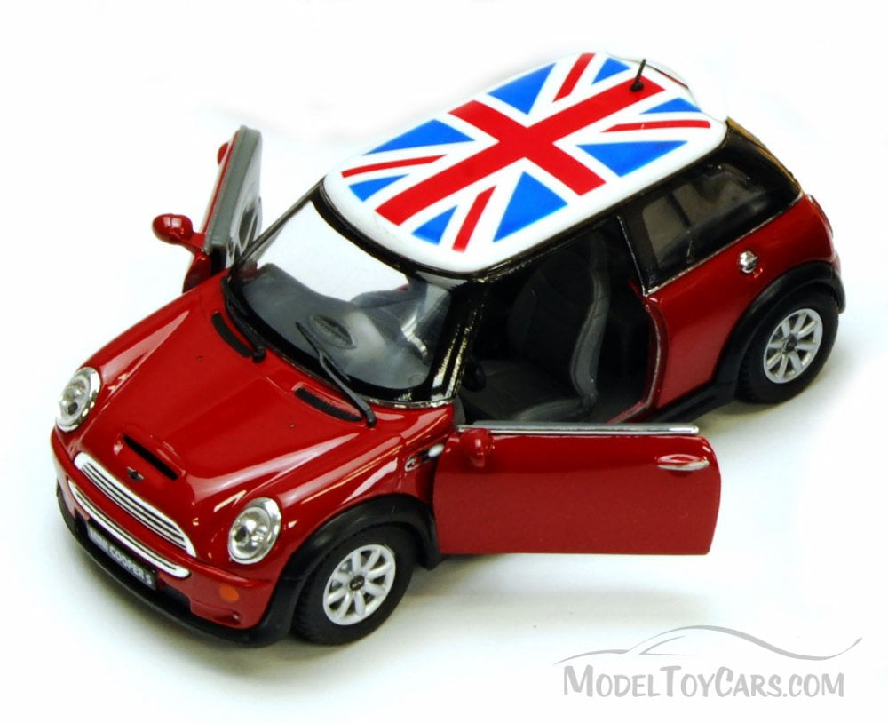 red mini cooper toy car