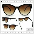 thumbnail image 2 of SA106 Womens Pearl Color Cat Eye Sunglasses Tortoise - Brown, 2 of 9