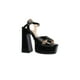 thumbnail image 2 of Sandalia de Tacón Alto 14 cm para Mujer Antonio Cavala 2907 Negro o Dorado Plataforma 4 cm negro 22.5, 2 of 5