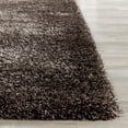 thumbnail image 2 of SAFAVIEH Charlotte Solid Plush Shag Area Rug, Brown, 8' x 10', 2 of 3