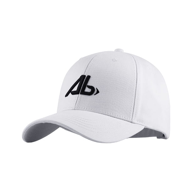 Qarigey Gorra de béisbol grande de poliéster regordeta y tridimensional para cara pequeña primavera y otoño sombrero de algodón gorra Sombreros blanco Talla única