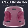 thumbnail image 4 of Arnés para Perro BOOMIBOO Chaleco Reflectante Ajustable Rosa XXS, 4 of 5
