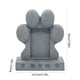 thumbnail image 3 of Lápida para mascotas, perros y gatos | Lápida de resina para jardín e interior | Adorno de homenaje y recuerdo de la pérdida de una mascota en beige o gris, 3 of 6