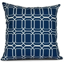 Simply Daisy, Knot Fancy, Geometric Print Outdoor Pillow