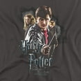 thumbnail image 2 of Harry Potter Deathly Hollows Cast Women's T Shirt, Charcoal, 2X-Large, 2 of 6