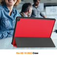 thumbnail image 6 of SaniMore for Amazon HD10 (2023) Case, Auto Sleep/Wake Rugged PC Tri-Fold Kickstand [Support iPad 1st/3rd Pencil Charging]  Shockproof Protective Case for Women Men, Red, 6 of 10