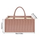 thumbnail image 2 of Cesta organizadora de pañales impermeable de poliéster | Portaequipajes portátil con divisores, asas, diseño elegante y elegante | 38x25x17cm | Para guardería, coche, viajes, suministros para el, 2 of 5