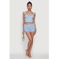 thumbnail image 2 of Womens Iris Mesh Lace Tiered Shorts, 2 of 4