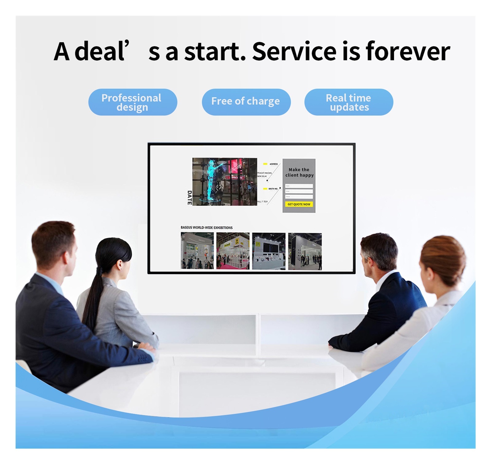 3D Hologram, 56cm 3d Holographic Fan Projector Advertising Machine Wifi Stereo Suspension Virtual Aerial Imaging Splicing Screen Ideal Advertising Tool