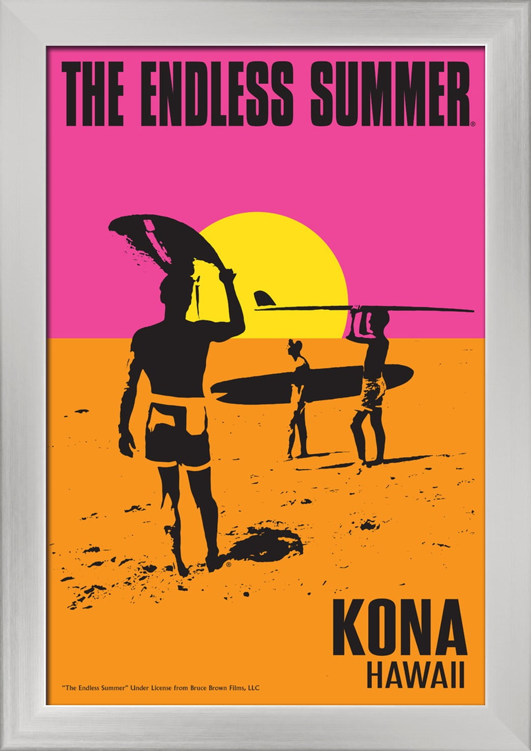 Kona, Hawaii The Endless Summer Original Movie Poster (12x18 Giclee