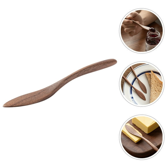 ULTNICE Portable Jam Spreader Butter Spreader Brown 1Pack