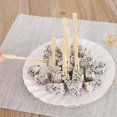 thumbnail image 1 of Bamboo Mini Tasting Forks Fruit Picks fruit fork Fruit Party Supplies Portable Fruit picks Mini Cake Fruit Appetizer Dessert Picks, 1 of 8