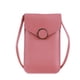 thumbnail image 1 of Bolsos de teléfono táctil para mujeres DGS Mini de cuero cruzado hombro monedero cartera ranuras para tarjetas de crédito transparente monedero de teléfono pequeño bolso de mujer retro estudiante hebi, 1 of 2