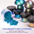 thumbnail image 3 of Polvo de Mica LET'S RESIN Juego de 18 Frascos con Cambio de Color Camaleónico, 3 of 6