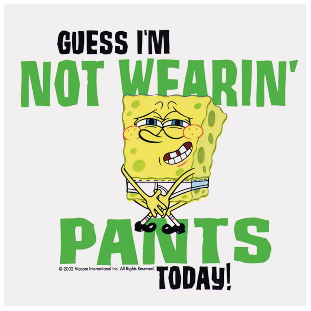 YARN  I guess Im not wearing any pants today  SpongeBob SquarePants  1999  S01E03 Plankton  Video clips by quotes  fbe37d84  紗
