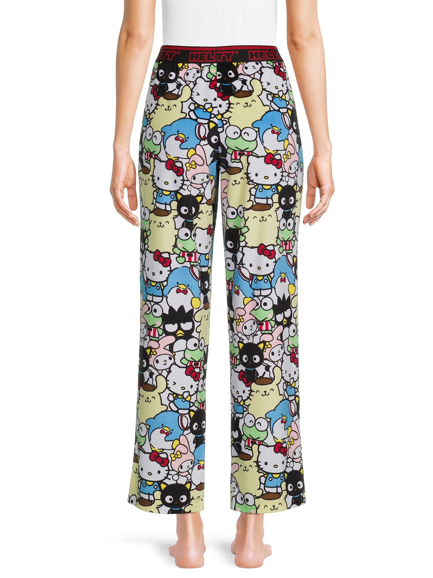 Hello Kitty Women's and Women's Plus Size Plush Sleep Pants, Sizes XS-3X