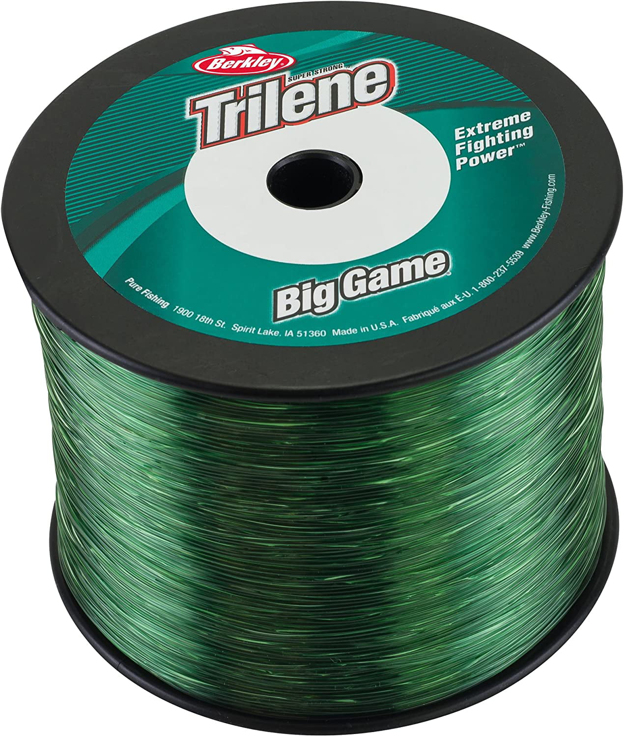 Berkley Trilene Big Game, Green, 12lb 5.4kg Monofilament Fishing Line 