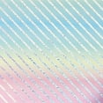 thumbnail image 5 of Holographic Glitter Wrapping Paper Roll 43cm x 3m - 4 Romantic Patterns Hearts Love Roses Stripes Shimmery Pastel Pink Blue Gift Wrap for Valentine’s Day Birthdays Wedding Party Decor, 5 of 9