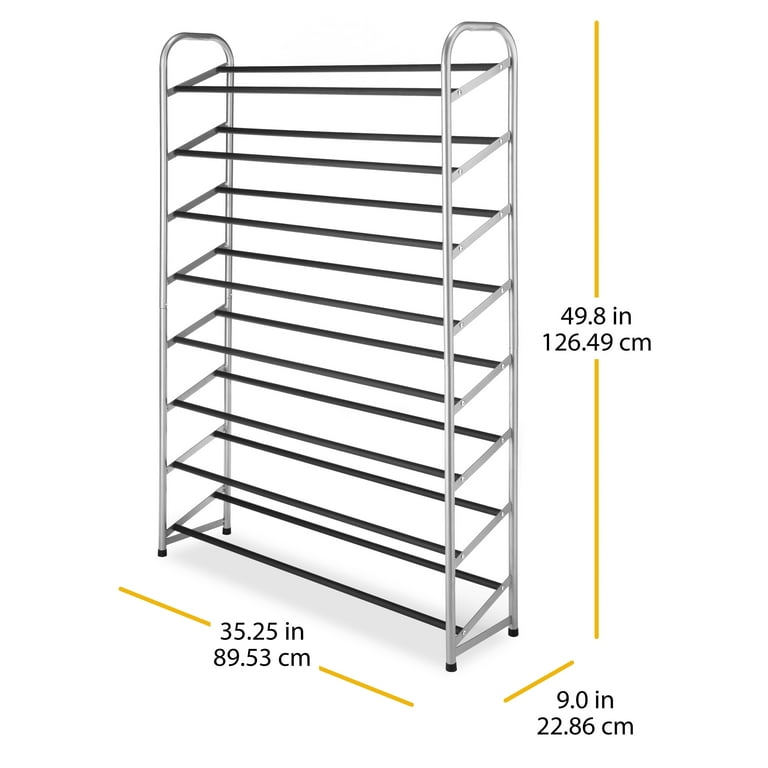 Whitmor 10 tier shoe rack sale