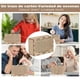 thumbnail image 5 of Hucha Alcancía de madera con 13 pegatinas, ideal para el ahorro de dinero, ideal para decoración del hogar infantil (madera, 1 unidad) JASKFLY, 5 of 7