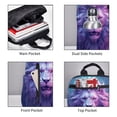 thumbnail image 3 of Balery Cool Lion Head Mochila Ligera para Hombres y Mujeres – Resistente y Impermeable, Ideal para la Escuela, el Trabajo, los Viajes y el Uso Diario, 3 of 7