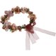 thumbnail image 2 of KAKOWELY Tocado de novia con corona de flores, diadema de novia, tocado de novia, tocado floral, 2 of 4