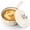 Cream, variant on Walchoice 1QT Sauce Pan, Enameled Cast Iron Saucepan Dutch Oven Pot with Lid, 1 Quart Small Cooking Sauce Pot, Nonstick & Oven Safe - Orange
