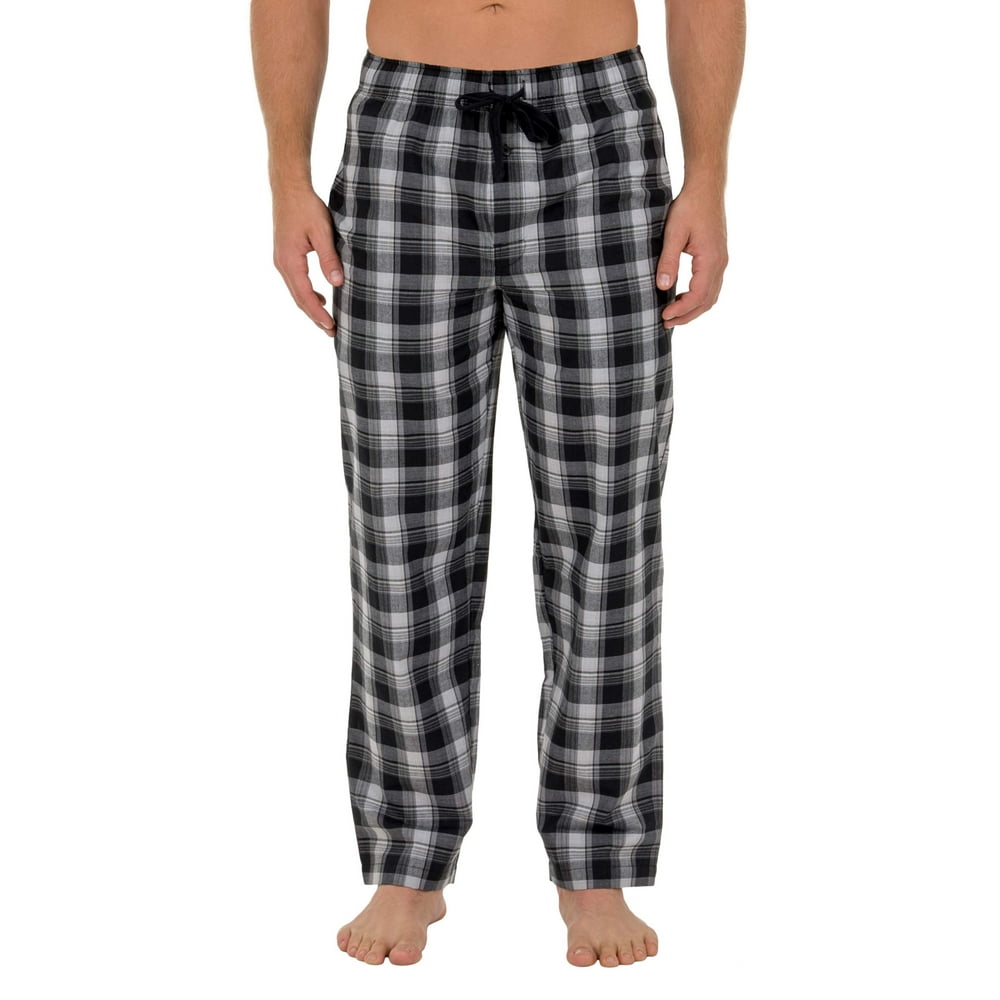 fruit of the loom men's microfleece pajama pant
