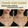 thumbnail image 3 of FindChic 2pcs Rose Gold Plated Necklaces for Women Layered Herringbone Choker Snake Chain Birthday Valentines Day Jewelry Gifts Her Girlfriend Wife Lady Female Adults Age Ideas, 3mm & 5mm, 3 of 9