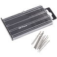thumbnail image 1 of 20Pcs Set 0.6mm-1.6mm Mini HSS Spiral Drill Bit Set Drill Bits Set, 1 of 9