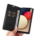 thumbnail image 4 of Funda para Samsung Galaxy A02S Estuche de Cuero PU Tipo Cartera con Ranuras para Tarjetas y Cierre Magnético, 4 of 5