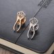 thumbnail image 3 of 4 PCS Brooch Golden Forma de dientes Broche Mini Aleación Broche Silver Broche Decoración, 3 of 6
