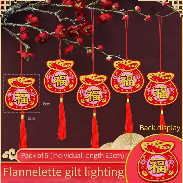 AñO DecoracióN Colgante 2024 Festival de Planta Colgante AñO Lunar Adorno Colgante DecoracióN para el Hogar, Estilo 10