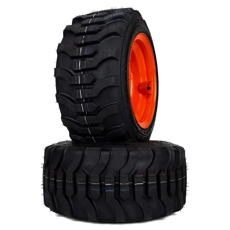 2) Industrial Tire Assemblies 18x8.50-10 Fits Kubota BX Series