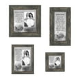 thumbnail image 5 of Picture Frame Set, 4 Piece Customizable Gallery Multi pack, 1-5x7, 1-8x8, 1-4x10, 1-4x4, for Tabletop or Wall Display, 5 of 6