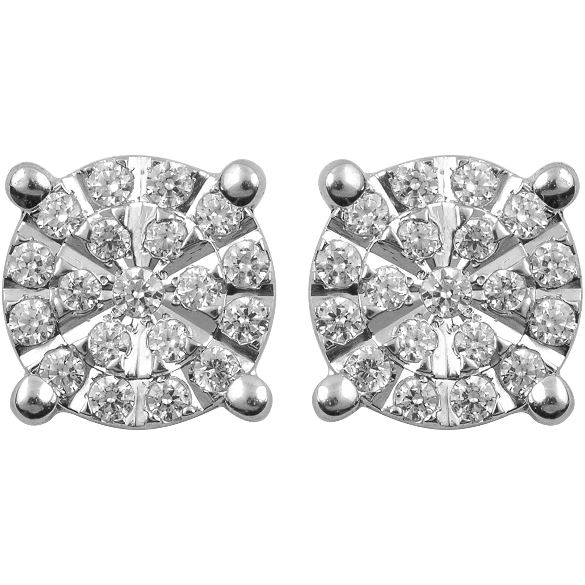 True miracle diamond stud best sale earrings