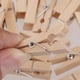 thumbnail image 5 of 100 x mini pinzas de madera pinzas decorativas pinzas para la ropa pinzas decorativas nuevas 30x4mm, 5 of 9