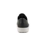 Men's ECCO Soft 7 Sneaker Black Leather/Nubuck 43 M