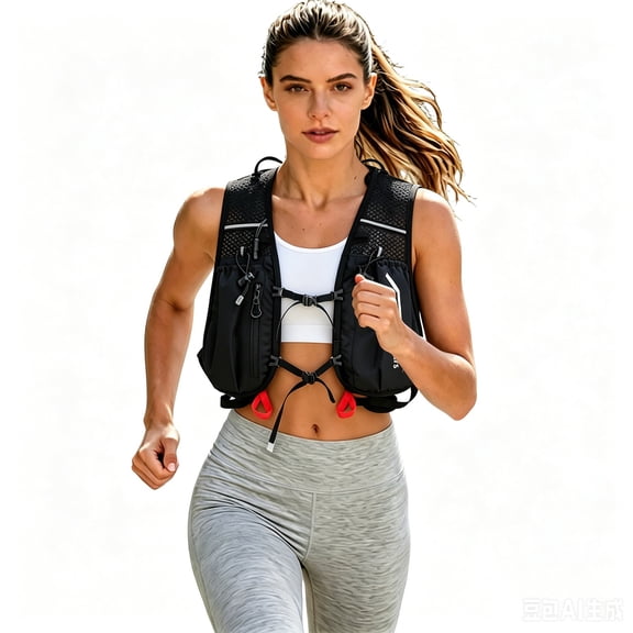 Lightweight Running Hydration Vest Breathable Mesh for Jogging Gym Hiking