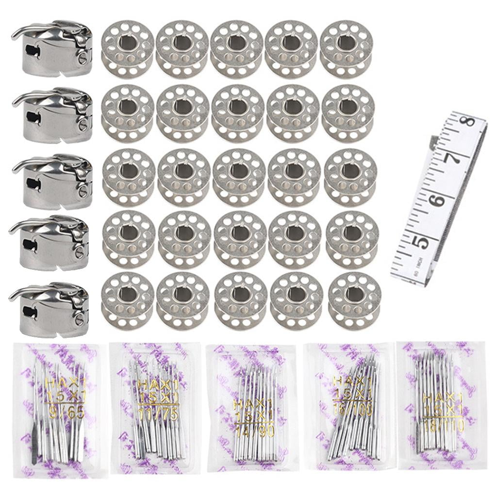 81Pcs Sewing Machine Sewing Tool Kit Universal for , with Thread Bobbins, and Bobbin Case